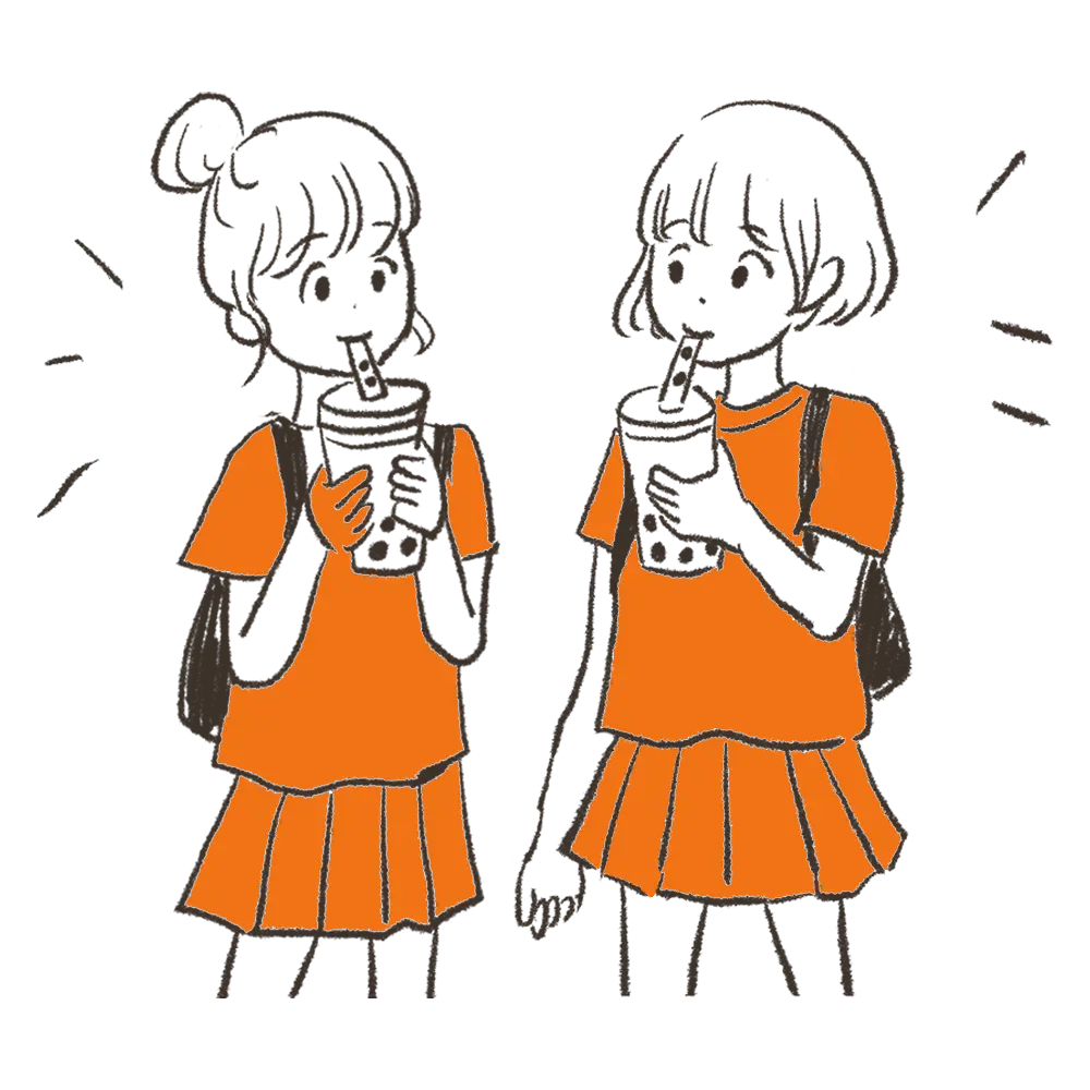 休日のシーン